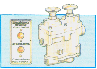 Emergency release tank illustration