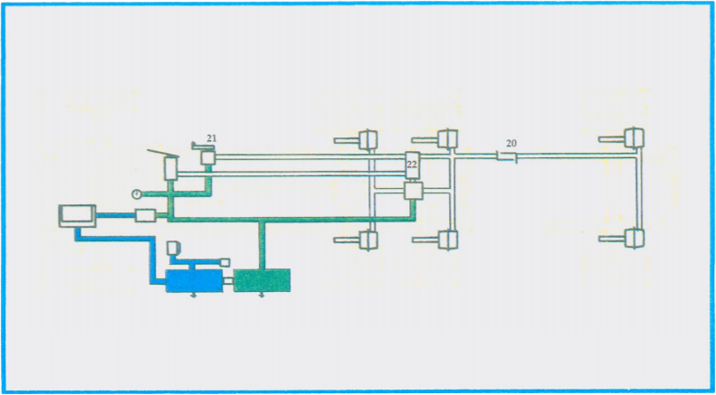 Trailer only brake application diagram