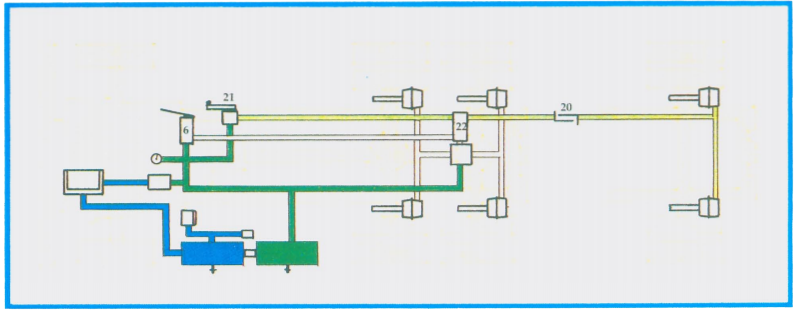 Two-way check valve (higher pressure) diagram