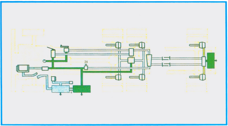 Closed tractor protection system diagram