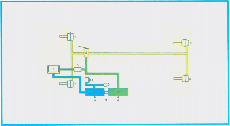 One way check valve diagram