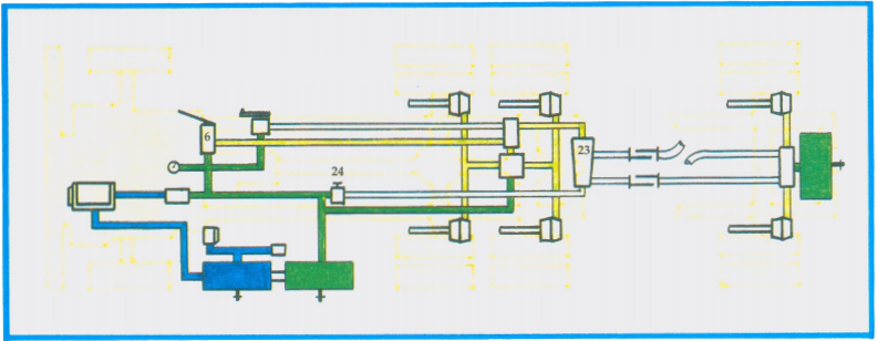 Ruptured service line diagram 