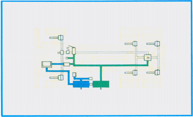 Tandem rear axle diagram