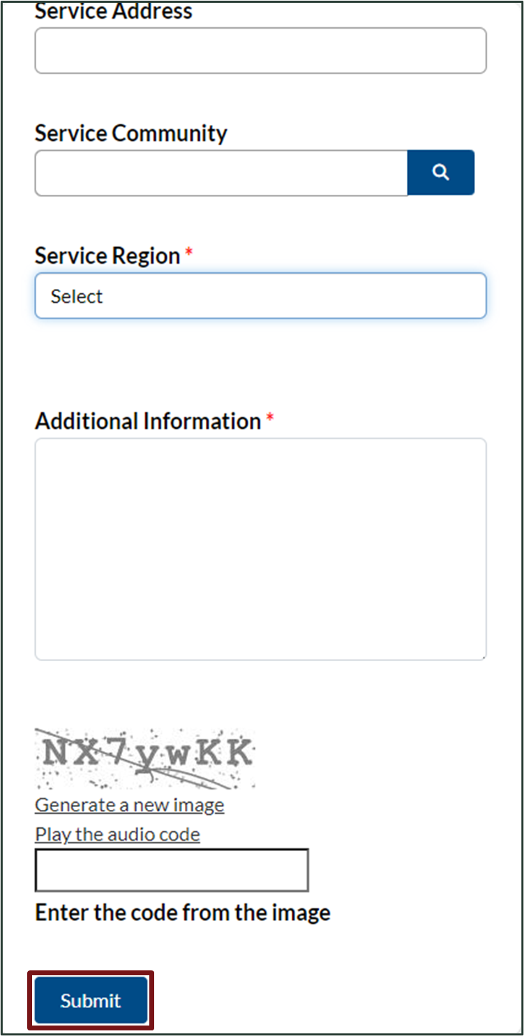 Feedback form for the Early Learning Gateway