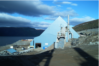 Figure 4: Concentrate Storage