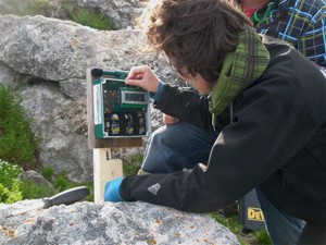 Researcher in Seabird Ecological Reserve