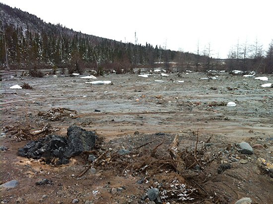 Tailings Dam Debris