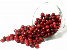 bowl of cranberries