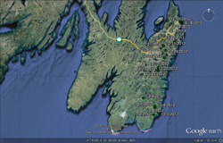 Emily Eagle Tracking October 2012