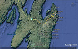 Emily Eagle Tracking March 2012