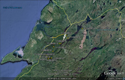 Jesse Eagle Tracking October 2012