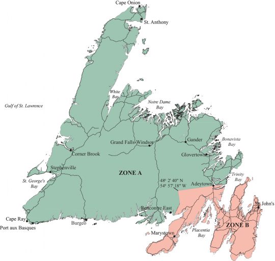 Newfoundland Trapping Zone