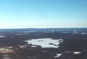 View of the terrain en route to Eagle River.