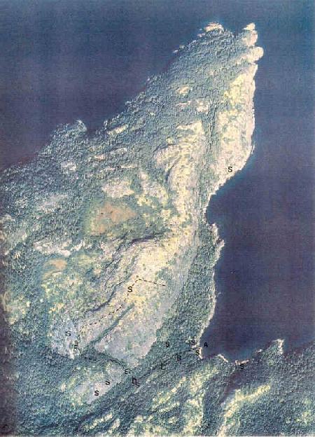 Aerial Photo of Bloody Bay Cove