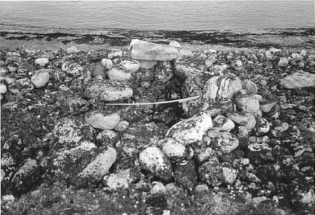 Finger Point-3 (HlCo-5), Feature 12, Boulder Ring/Pit, View to SW.